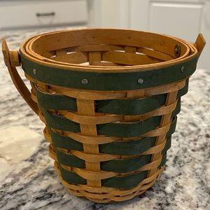 Longaberger 2007 Tree Trimming Small Basket with Handle